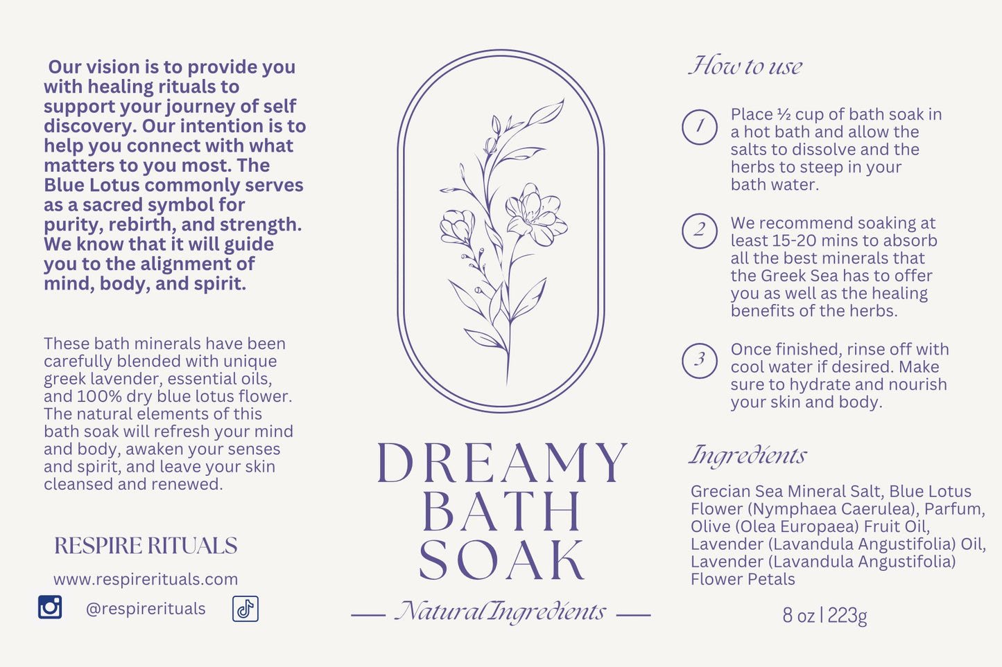 Dreamy Bath Soak