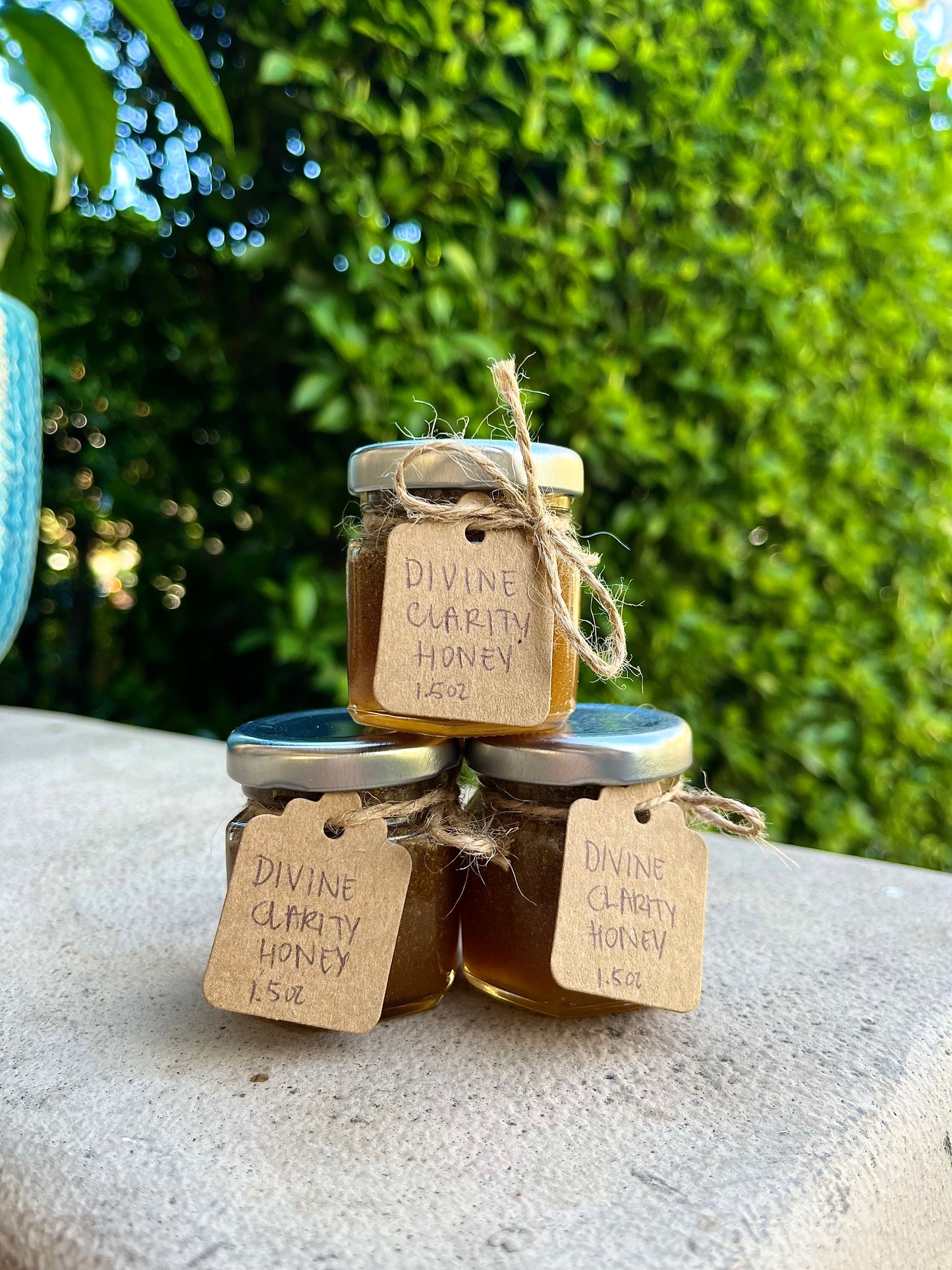 Divine Clarity Honey • Organic Blue Lotus & Raw Honey