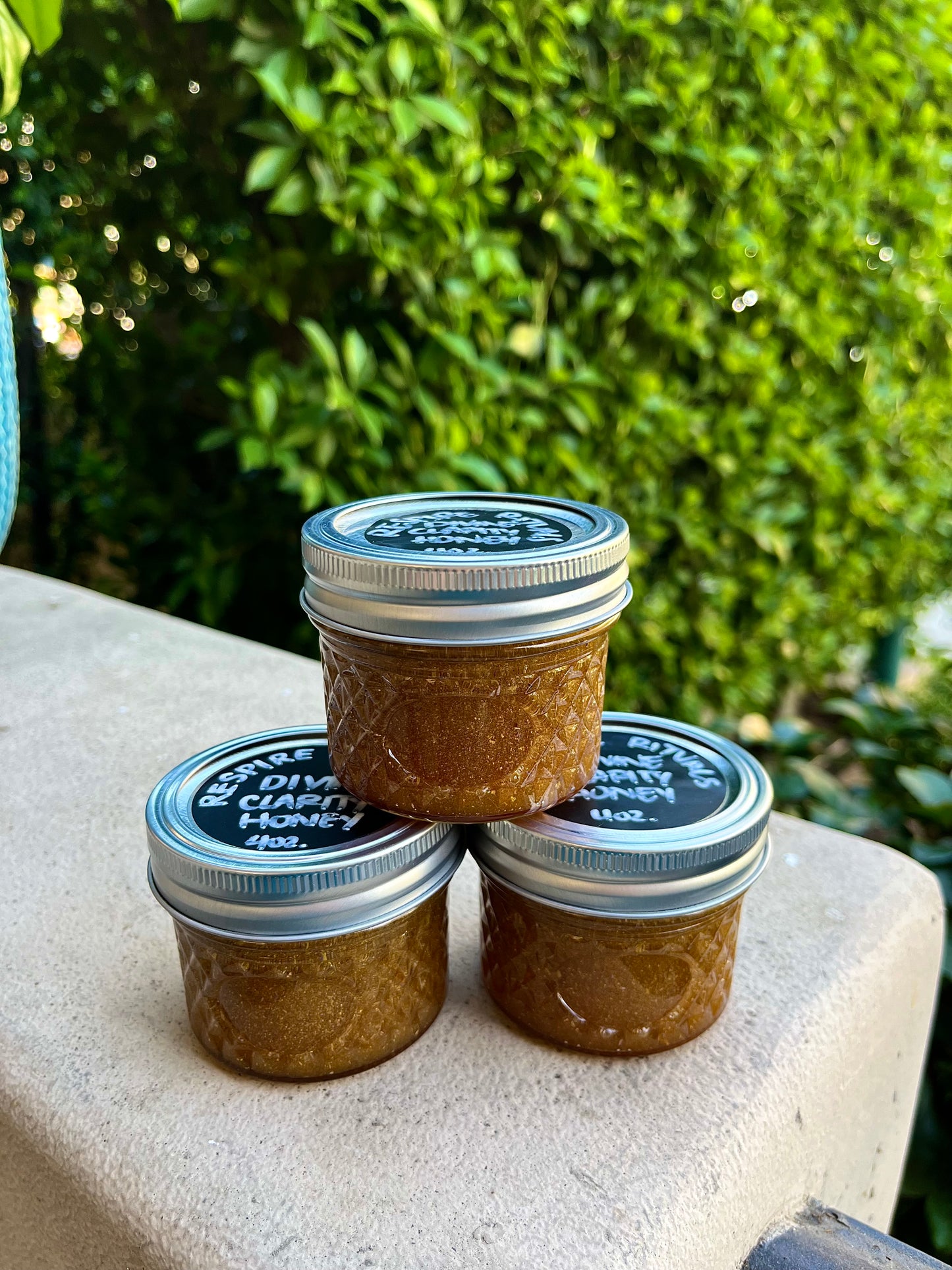 Divine Clarity Honey • Organic Blue Lotus & Raw Honey